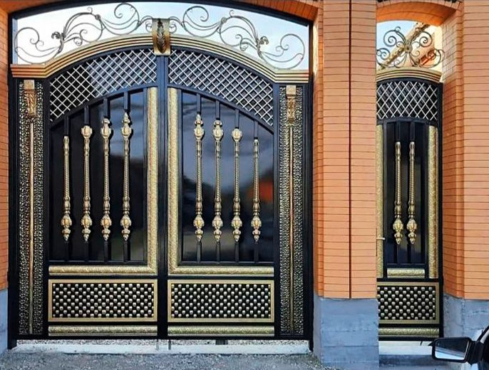 кованые ворота викри дагестан